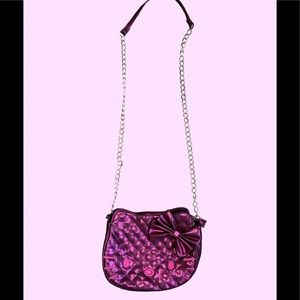 Hello Kitty Quilted Shoulder Bag Purse Handbag